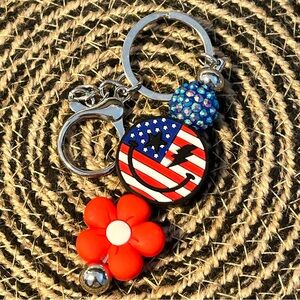 Patriotic Keychain